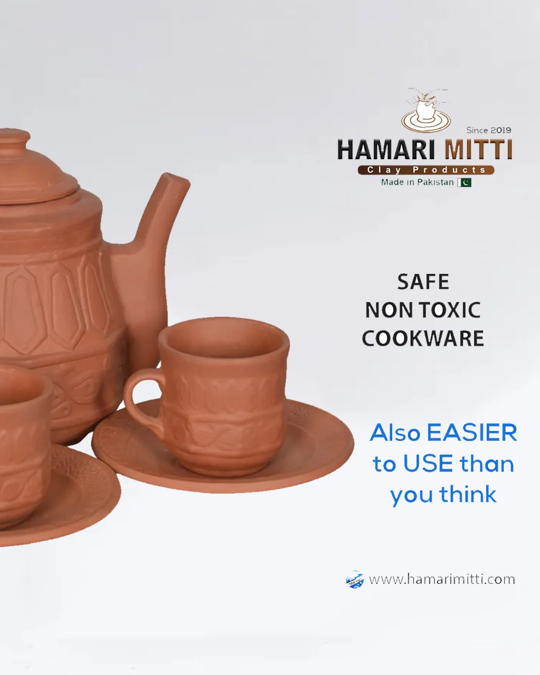 Clay Tea Set