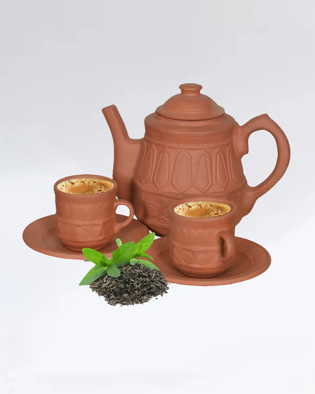 Clay Tea Set
