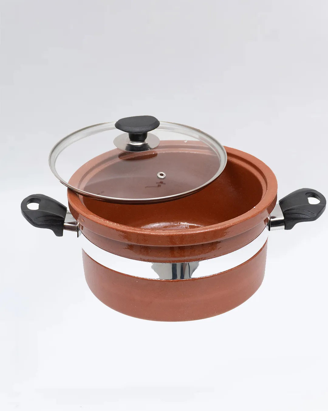 Flat Glazed Clay Handi