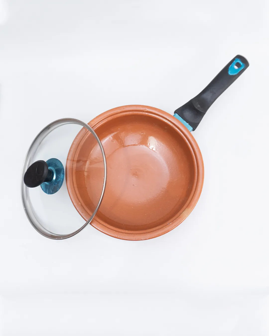Glazed Clay Fry Pan