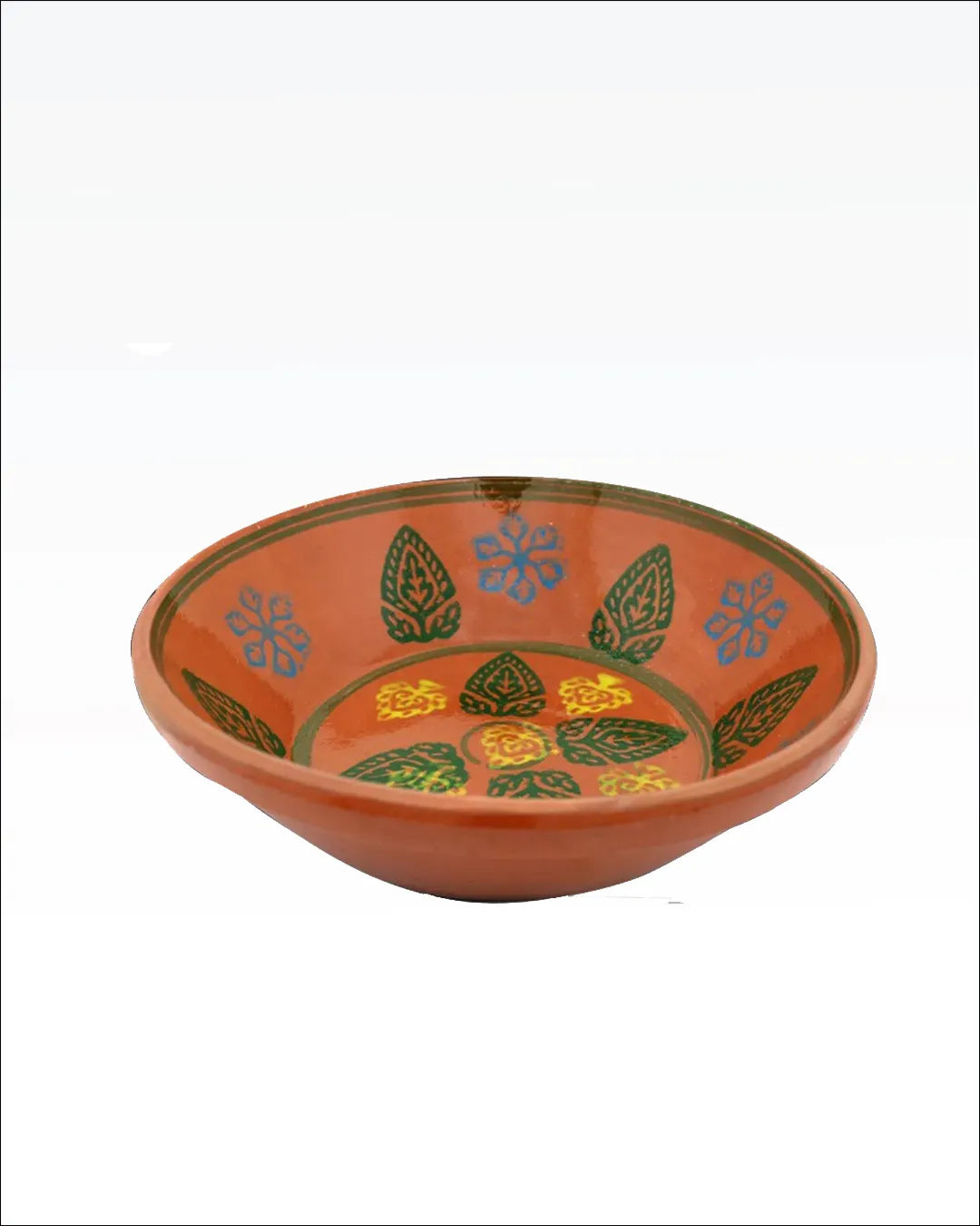 Glazed Clay Deep Plates