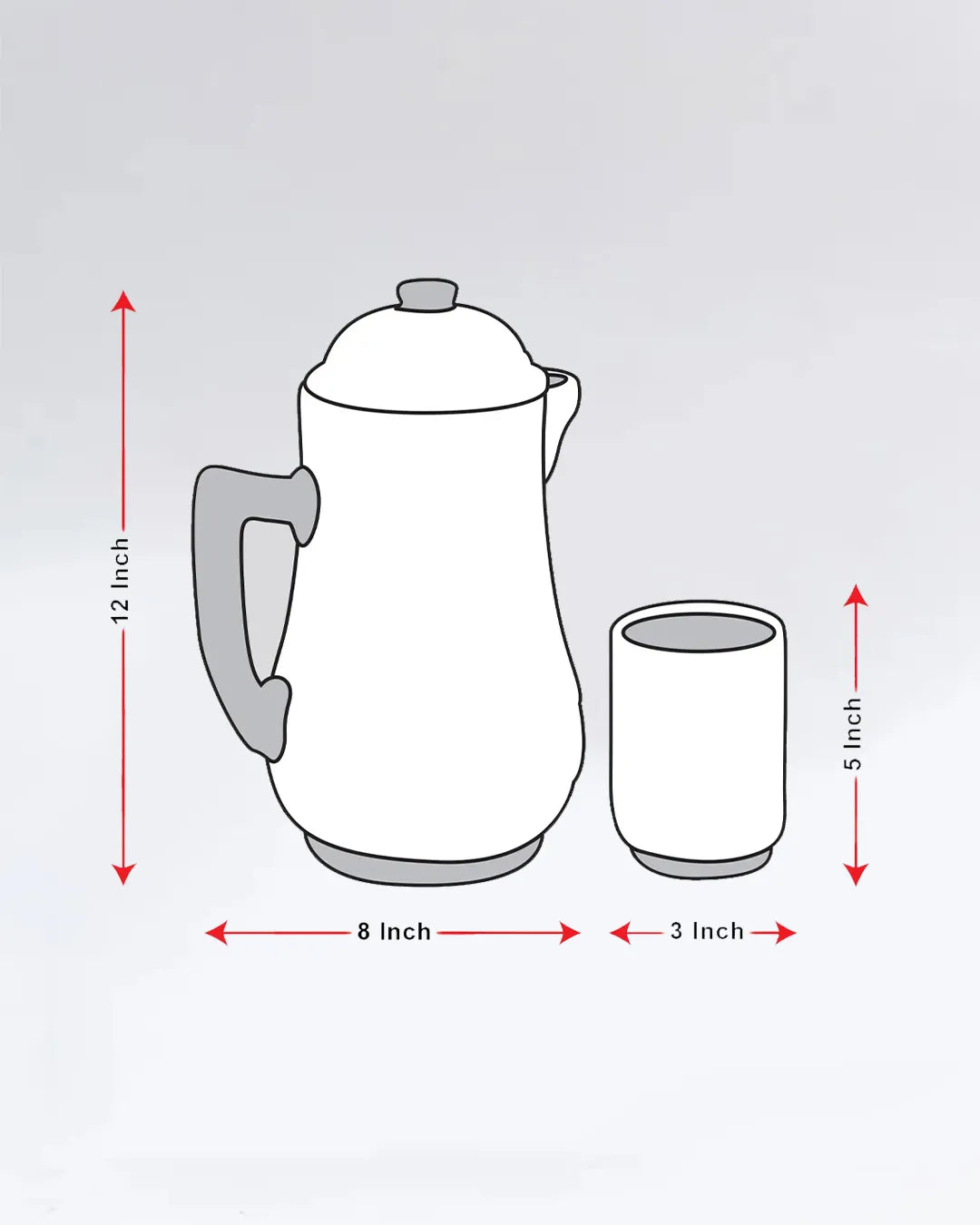 1 Jug 6 Glasses