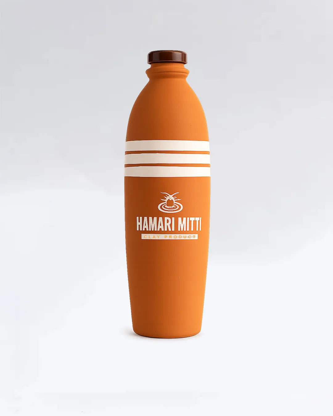 Handcrafted Clay Water Bottle 600ml